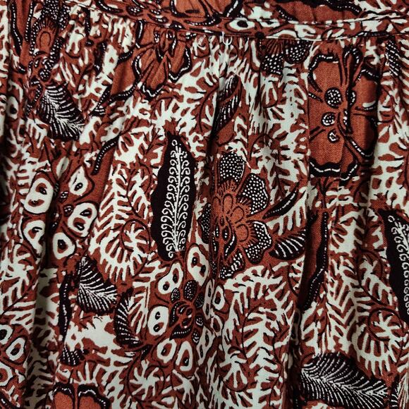 Ulla Johnson Zev Shorts in Brick Size 8 - Picture 9 of 14